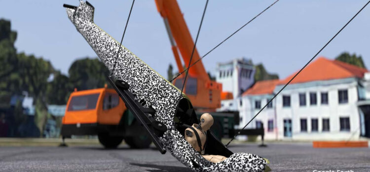 Crashversuch im LuFo Projekt CraCpit Crashversuch im LuFo Projekt CraCpit